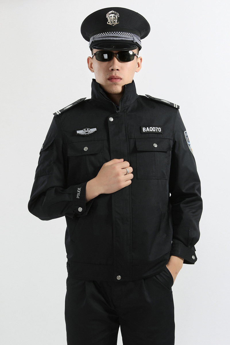 厂家直供保安执勤服 春秋执勤服 保安服 保安服套装