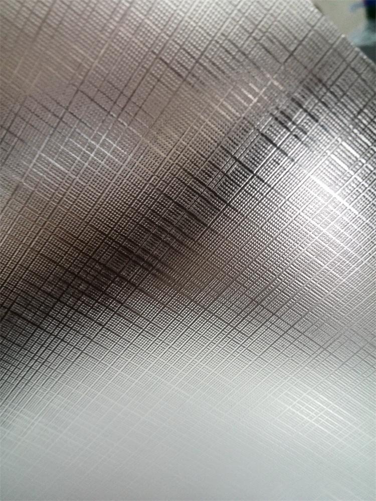 普通白格子底皮纹膜十字纹膜