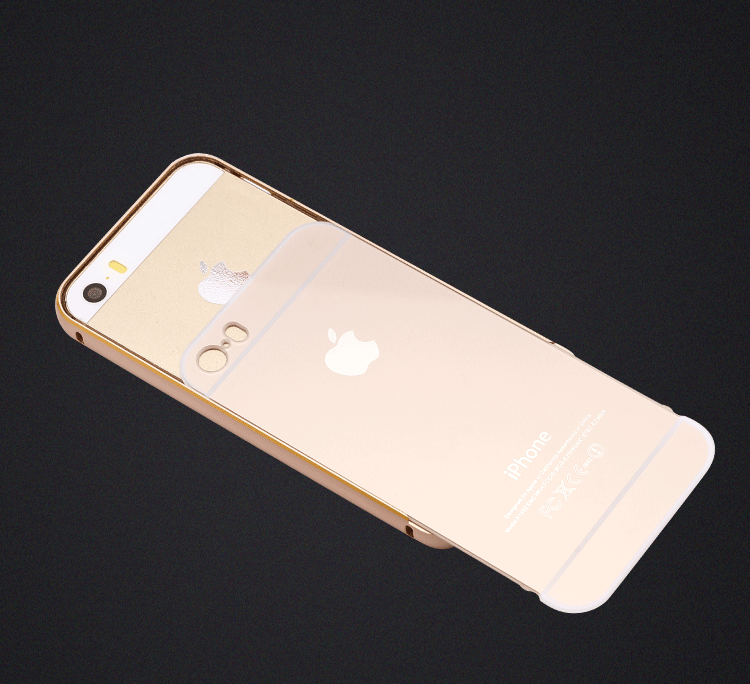 iphone6plus金属边框后盖手机壳 苹果6/5s新款超薄金属全包保护壳