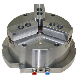 倍得福立式中空气动三爪卡盘 kl130 质保一年