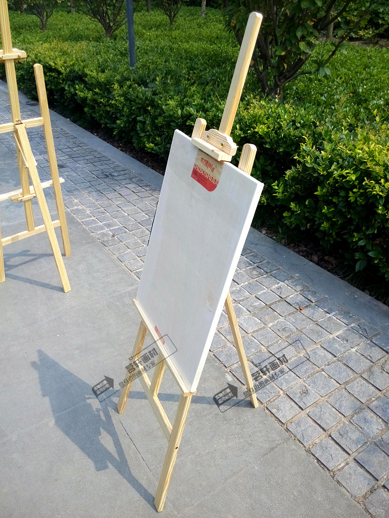 45米松木展示架 油画素描架 实木小画架 支持代发