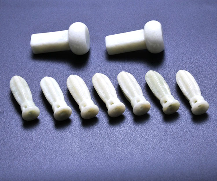 厂家直销琴枕 乐器配件 古琴琴枕 岫玉玉石琴枕餍足 天然玉石琴枕