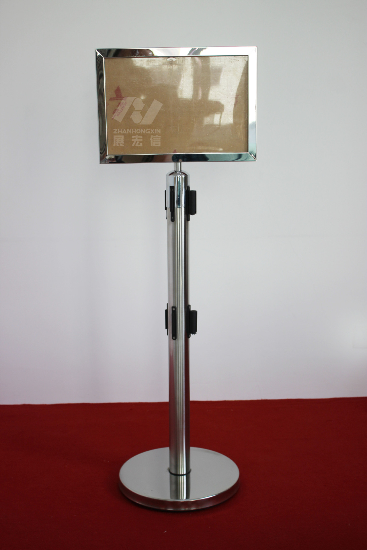 厂家直销/a4不锈钢插牌/移动插牌/导向牌/指示牌/活动插牌/广告牌