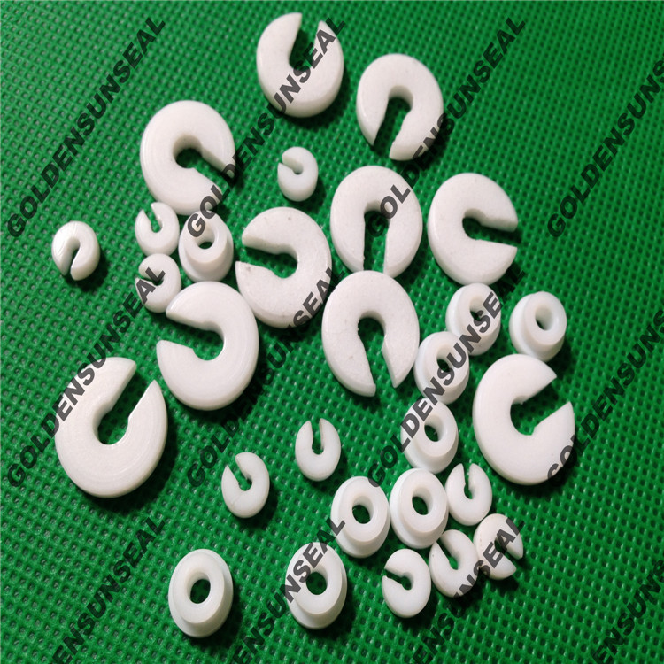 生产电子密封绝缘垫块特氟龙防腐蚀耐高低温润滑优质绝缘防腐卡块