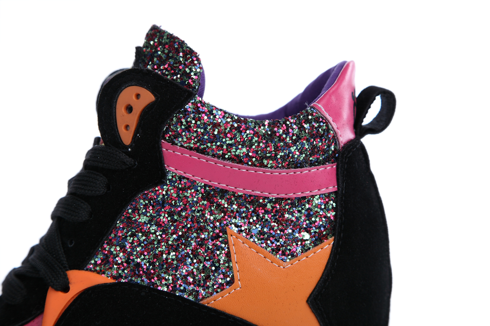 2014秋季韩版超细纤维帆布透气运动鞋女鞋气垫跑步鞋旅游鞋