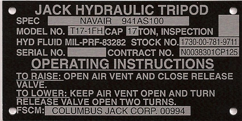 定制:包装机铭牌 包装机械标牌 packaging machine nameplate图片_6