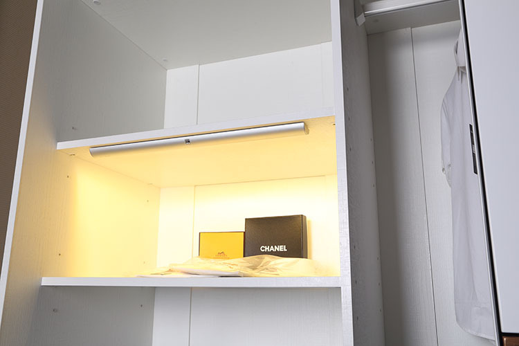 【合奇电子科技】l007aled感应抽屉灯 节能电池款小衣柜灯