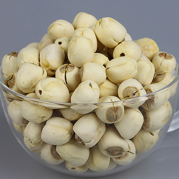 建德农食馆 千里岗牌特级里叶白莲头伏通芯养生煲汤散装莲子