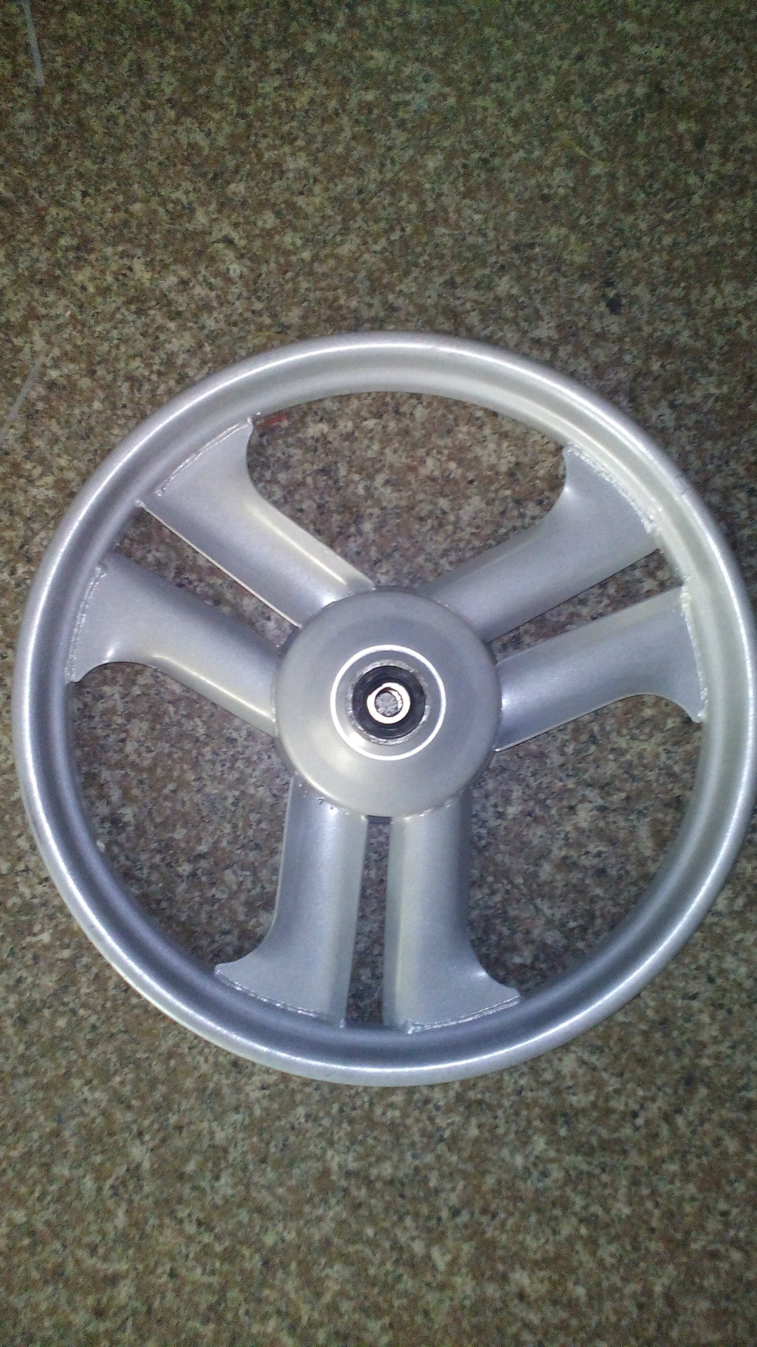 厂家供应 电动三轮车前钢圈 325-16各种型号电车车钢圈