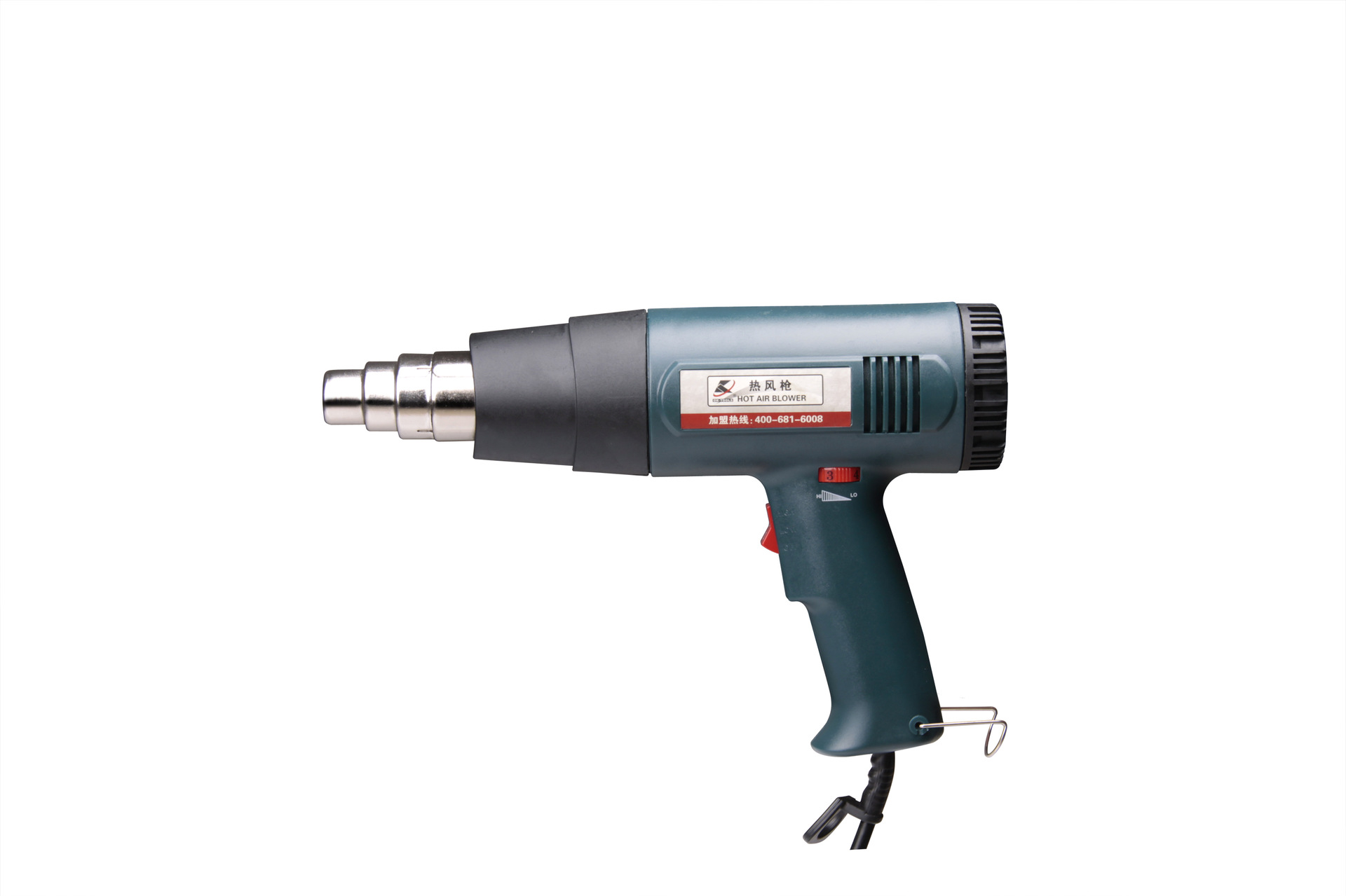 供应卡夫威尔工业级电子调温热风枪 汽车贴膜热风筒 电烤枪rq0001