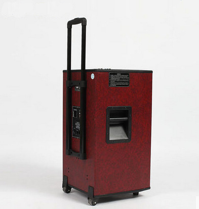 艾尔 15寸 户外音响 广场舞音响 大功率电瓶箱拉杆舞台音响