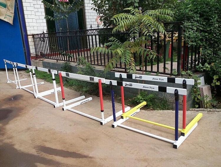 小学生跨栏架 3档可调升降式小栏架/儿童跨栏架 训练型障碍架子-「田