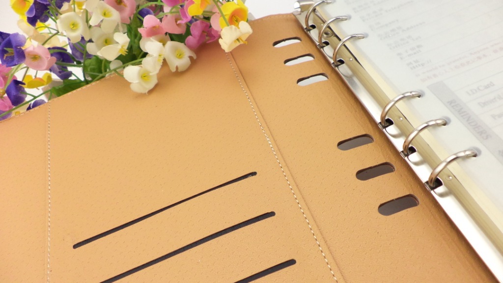 定制变色pu活页夹记事本