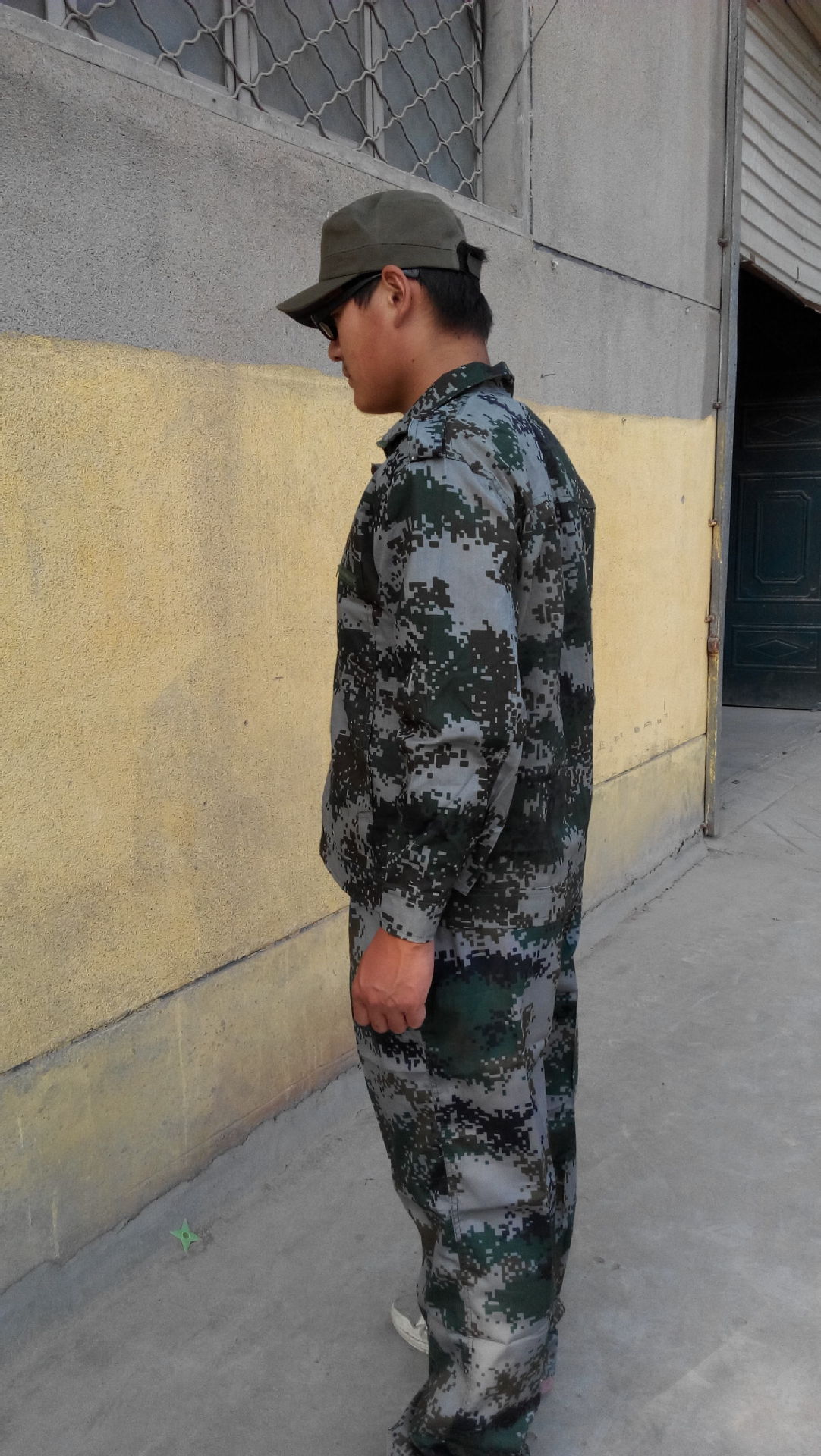 军训迷彩汗衫 军迷户外 07迷彩 学生训练迷彩服装 林地迷彩服