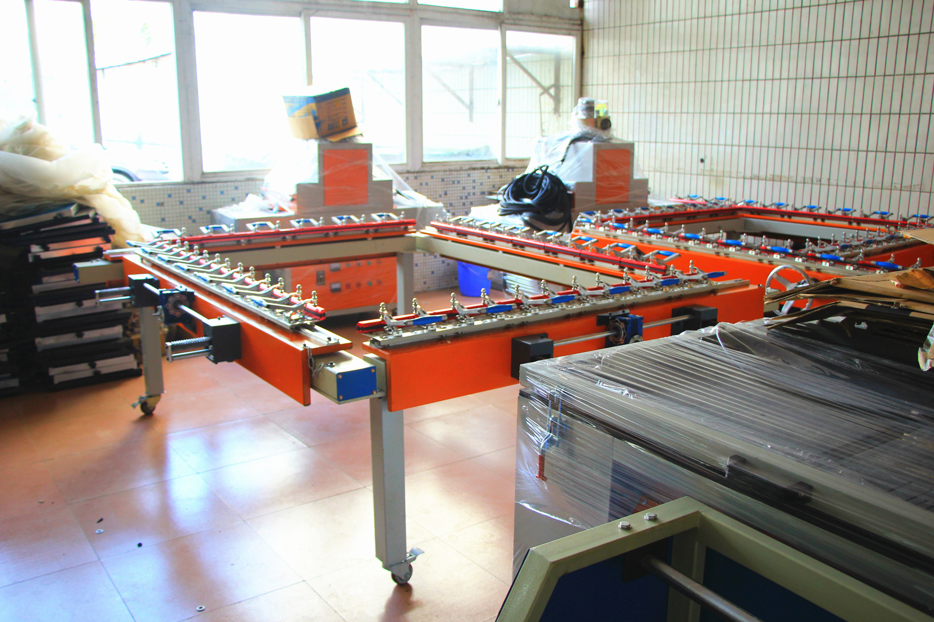 深圳厂家直销 定制手轮机械式拉网机 绷网机 张网机 拉网机