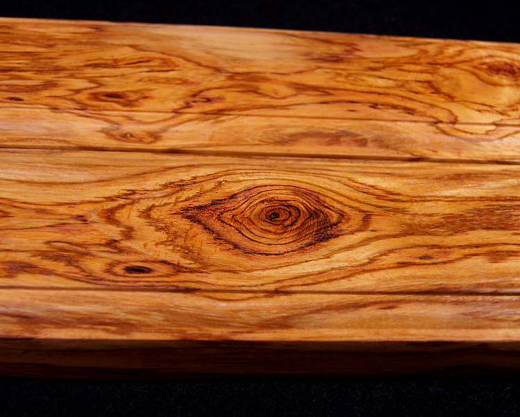 大德 绝品收藏 越南黄花梨镇尺 鬼眼清晰 纹理漂亮 文房用品