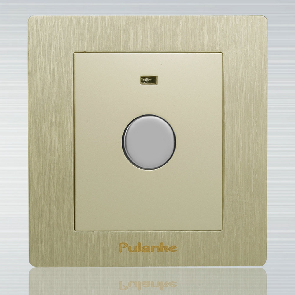 触摸延时开关 k2香槟色拉丝 可用节能灯 白炽灯的触摸延时