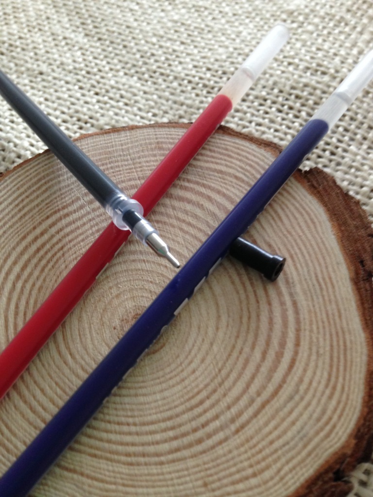 5mm葫芦头中性笔芯 考试必备 mg-6149水笔芯