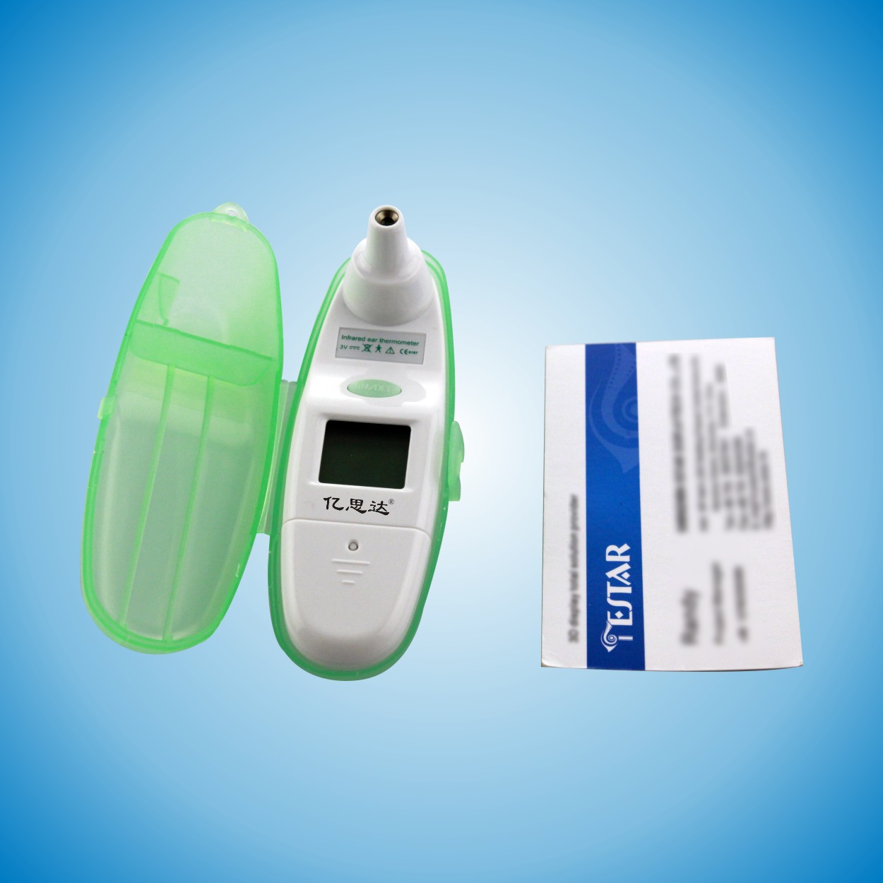 红外测温仪-【快速测量】品名:迷你便携式红外线耳温计eet-3-红外测温
