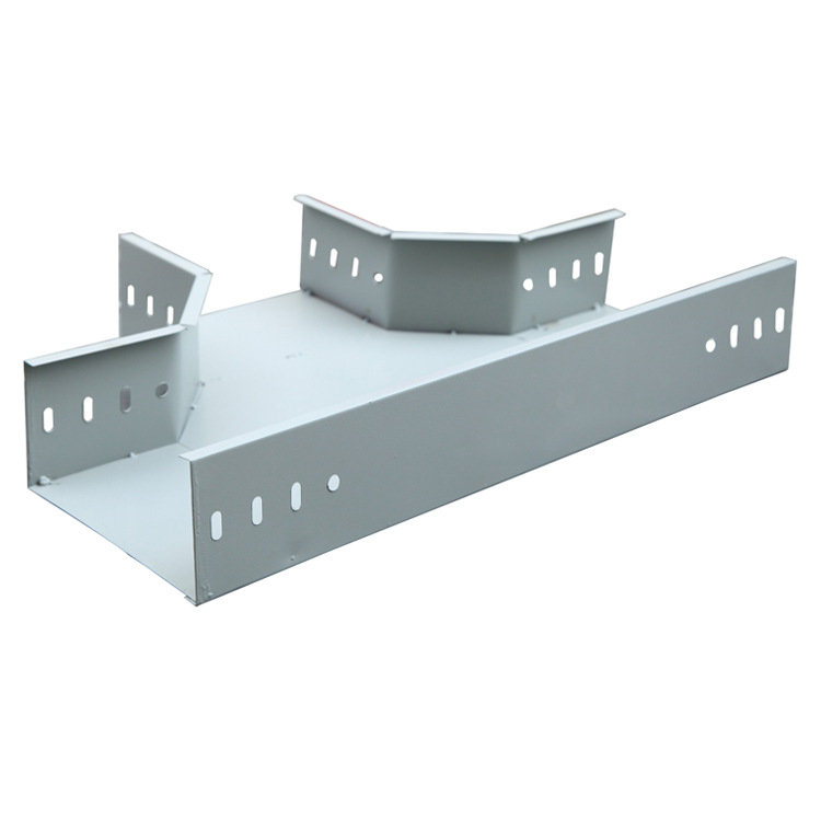 水平三通 300*200 槽式桥架弯头 不锈钢桥架 电缆桥架系列