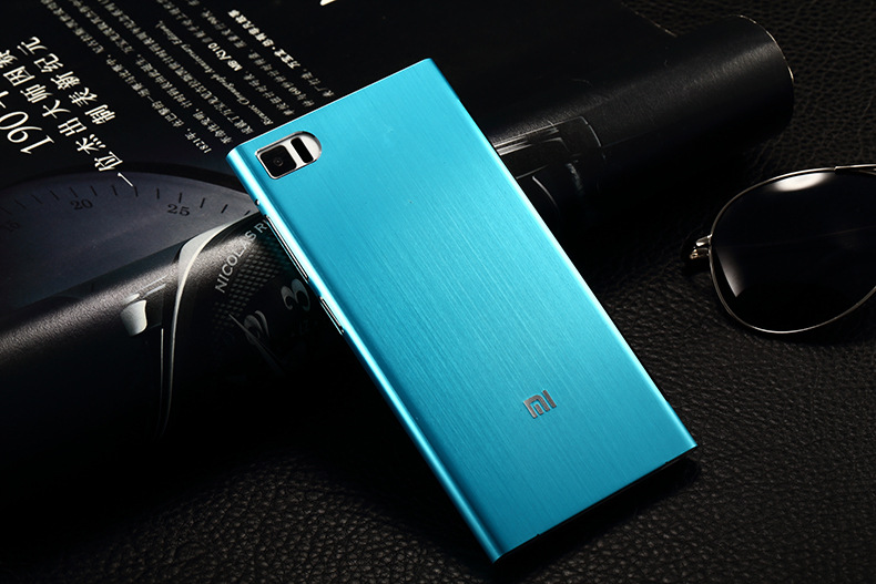 小米3手机保护壳金属 小米3手机套翻盖小米3手机保护壳套新款皮套