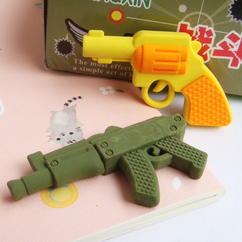 尚新战斗装备系列橡皮 创意卡通超q橡皮擦 奖品赠品礼品 多款选