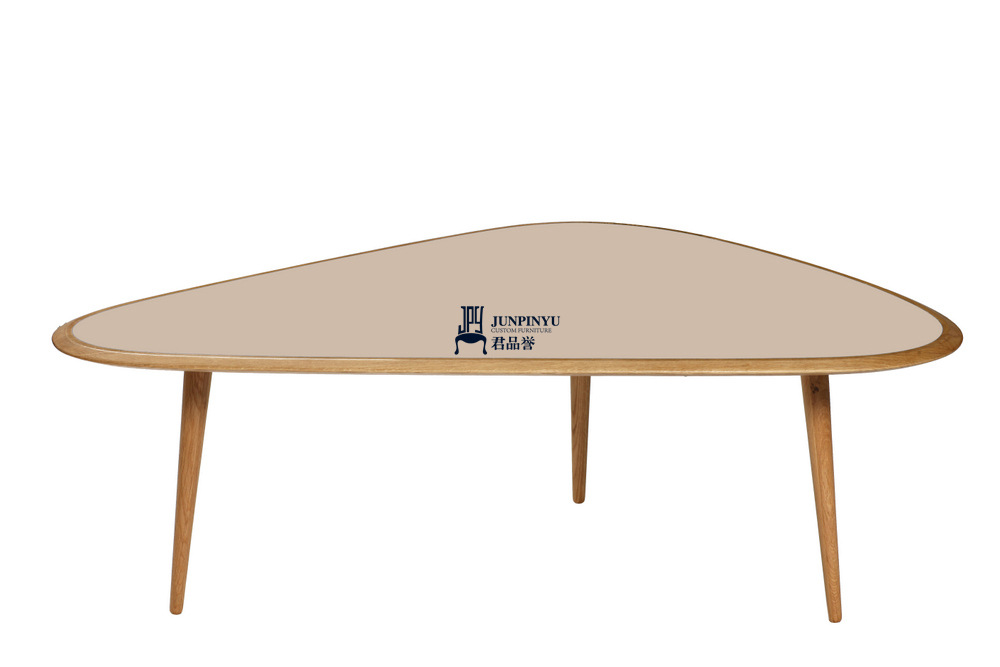 创意三角形板式茶几 适用于酒店客房 多种颜色可供选择