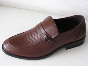 正品香港老人头男士牛皮单鞋软底软面99037l连云港一级总代理包邮