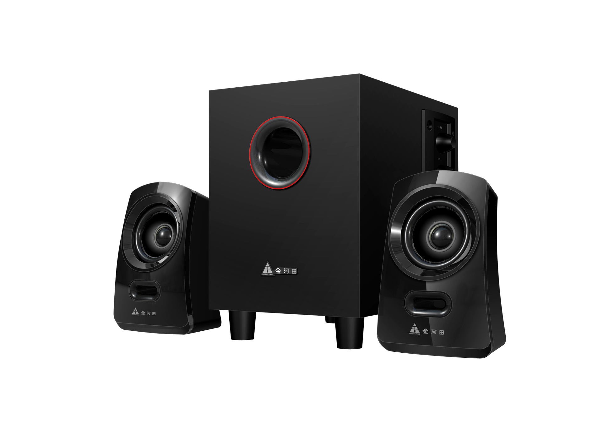 1台式笔记本电脑音箱