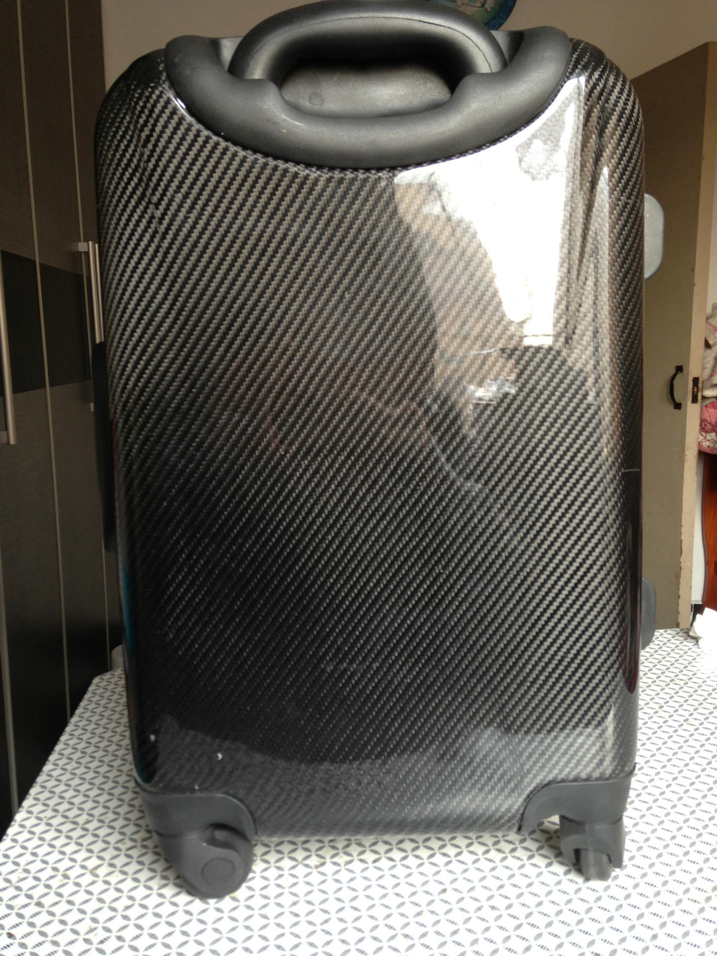 精品碳纤 简约碳纤维拉杆箱 厂.