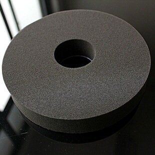 7寸进口平面镜面还原盘研磨打蜡海绵盘抛光盘粘盘抛光轮球海绵轮