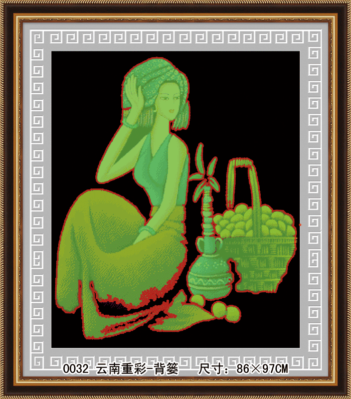 水热毯 供应布艺吸音软包 新品diy 十字绣 钻石绣1058 财神 w3-31