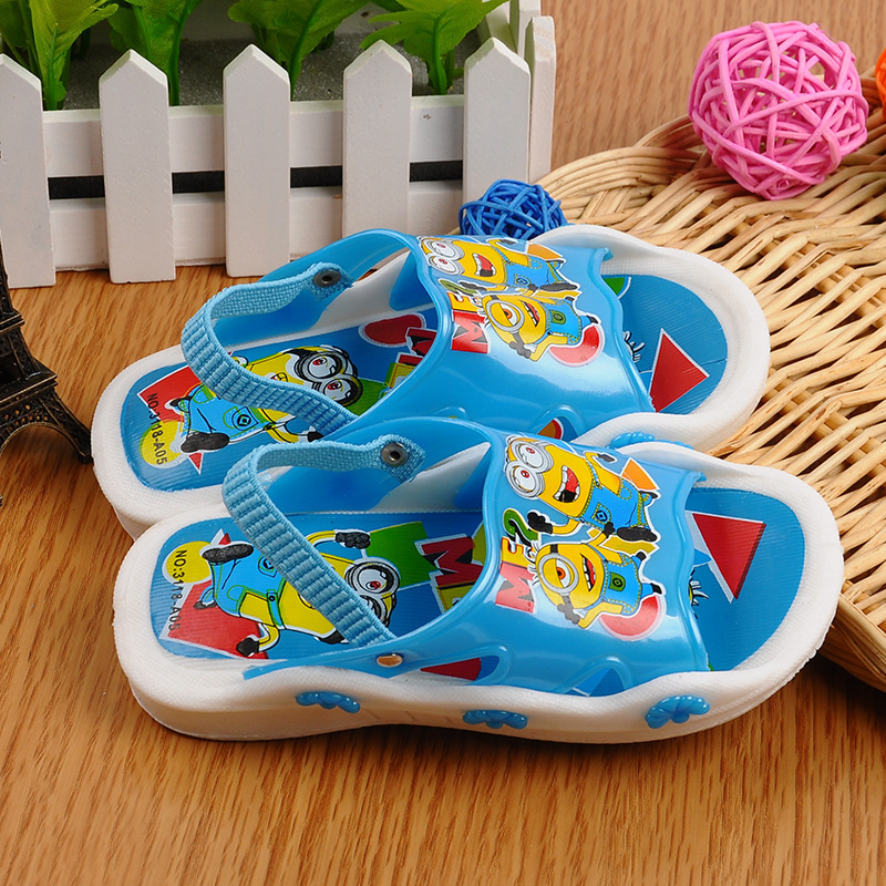 婴儿叫叫凉拖鞋 儿童学步公主鞋软底发生响拖 儿童夏季拖鞋批发
