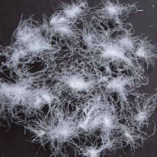 羽绒厂家供应纯白新国标90%白鸭朵朵绒 水洗羽绒 90白鸭绒