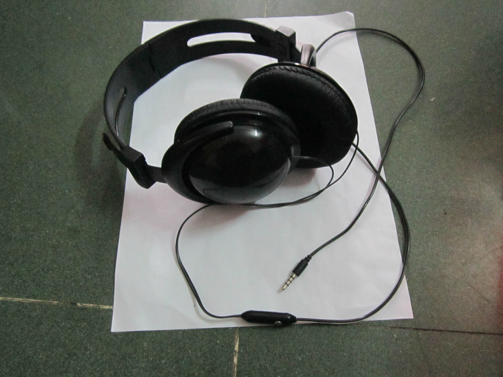 手机线控 大星星 头戴式 星星 盒装 可 颜色分类:咖啡底黑星黑底白