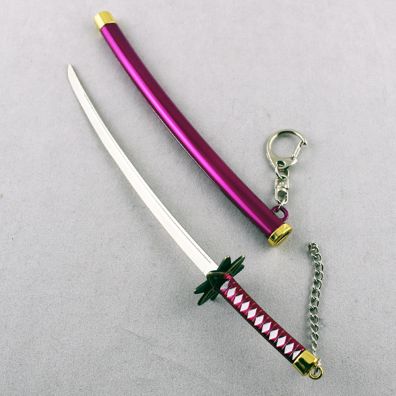 死神周边 死神小白冰轮丸鞘刀合金 精工品质