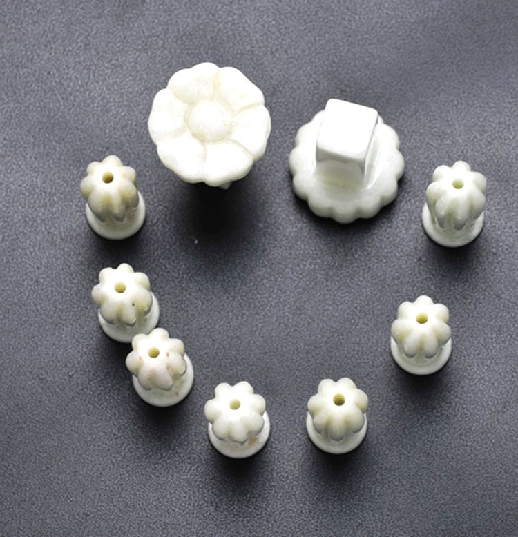 厂家直销琴枕 乐器配件 古琴琴枕 岫玉玉石琴枕餍足 天然玉石琴枕