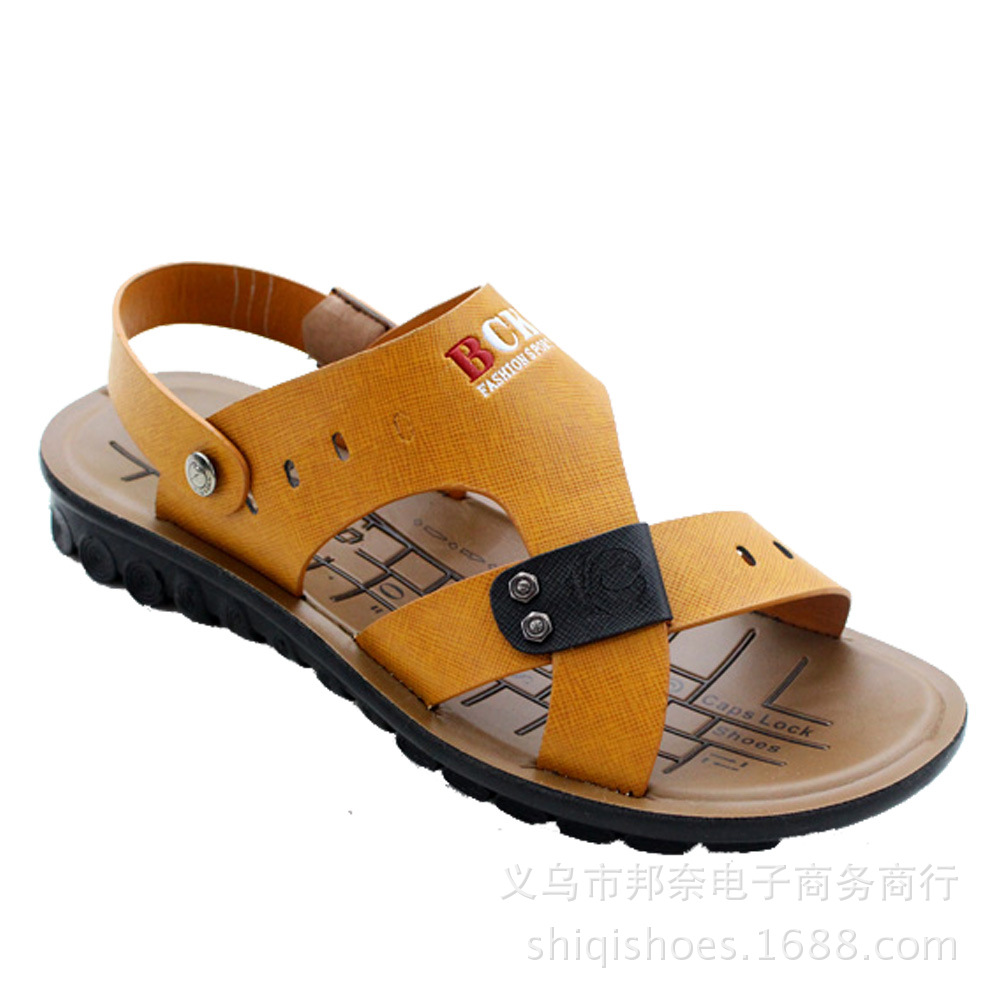 夏季爆款休闲男凉拖两用超千软底舒适爸爸拖鞋清凉防滑平底男凉鞋