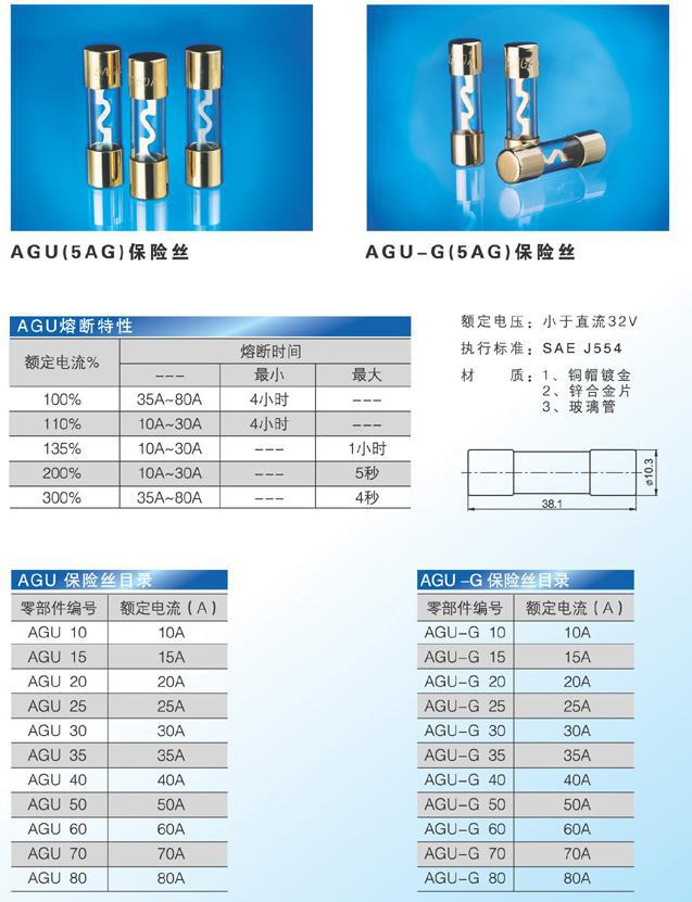 供應汽車音響保險管,30a,40a,50a,60a保險膽,保險絲,保險座