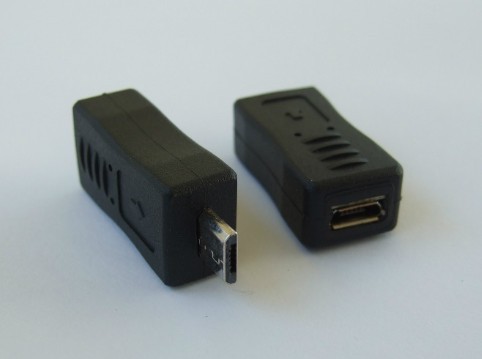 micro usb公转母转接头