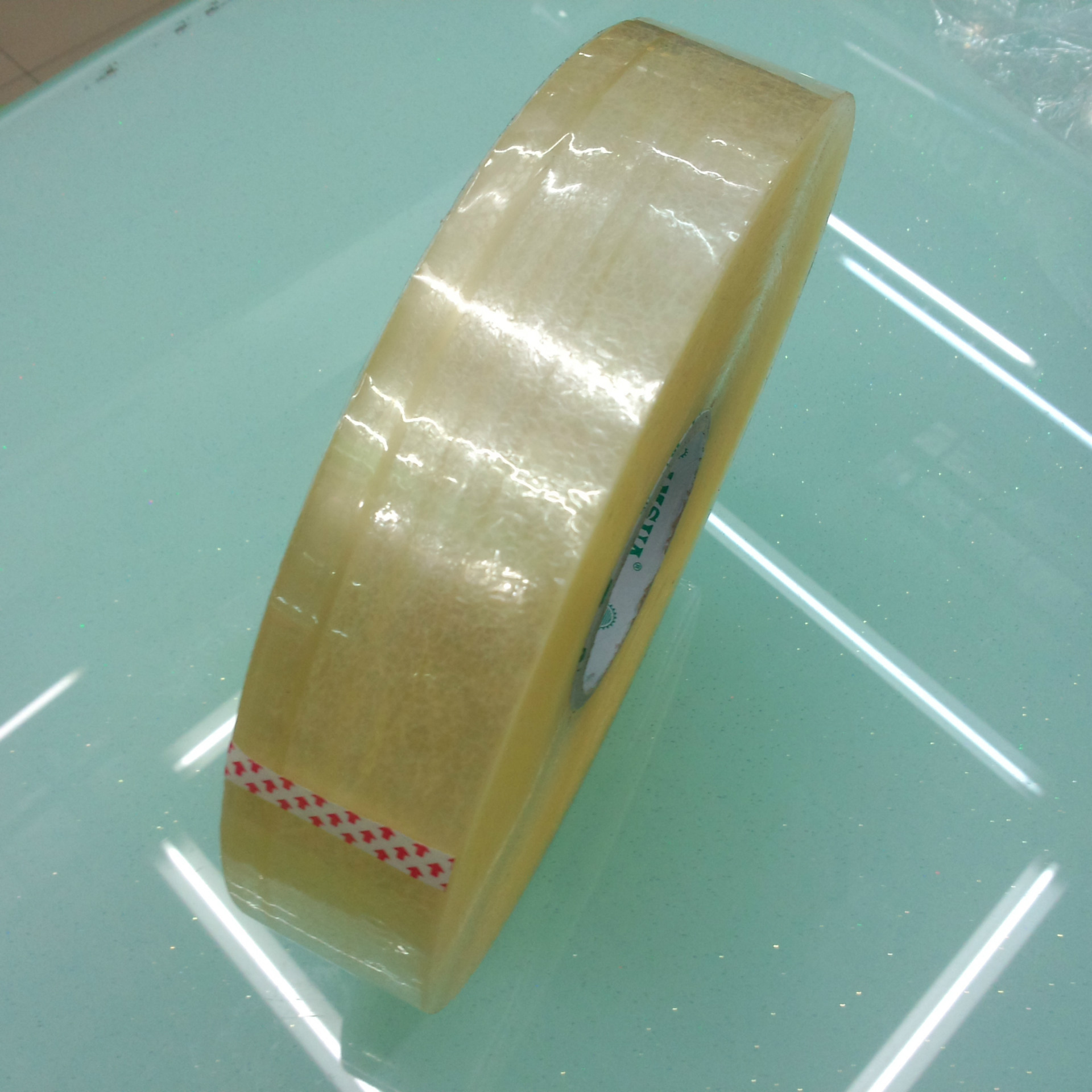 义乌厂家直销 封箱胶带半成品 定制加工 bopp胶带母卷