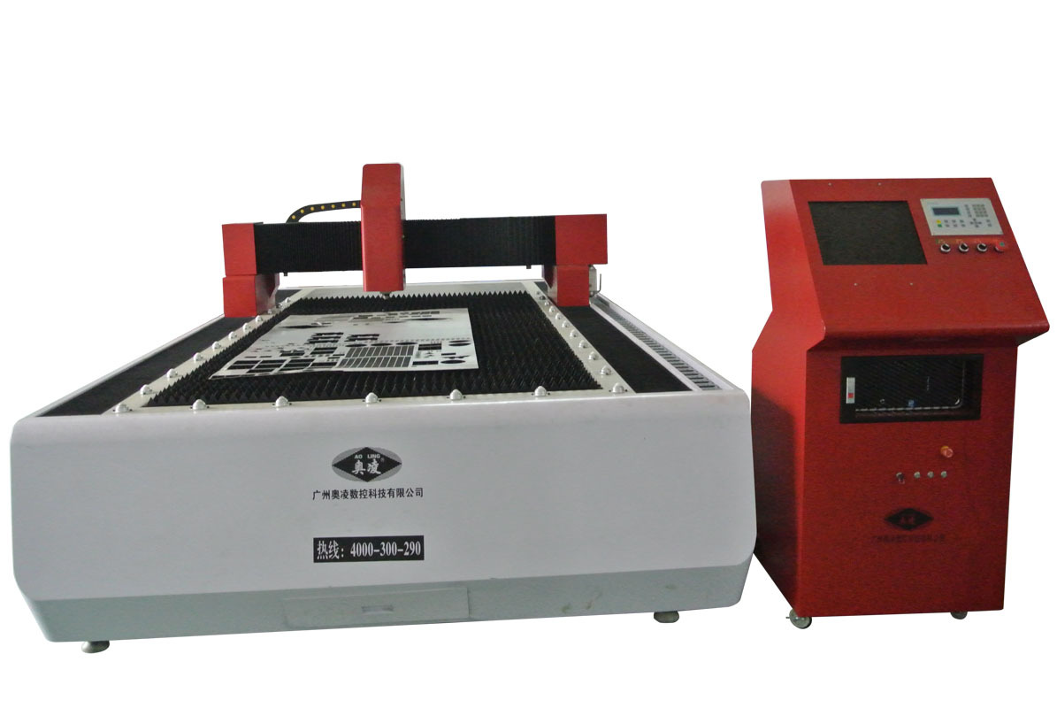 广州奥凌厂家供应 500W光纤激光切割机 数控 金属激光切割机