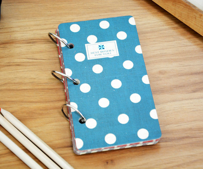 韩国文具批发 bq14-612几何图形铁环本/笔记本,记事本 1007190