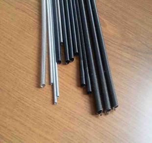 专业生产订做隐形纱窗弹簧 碳钢发黑 不锈钢镀锌弹簧 扭簧异形簧