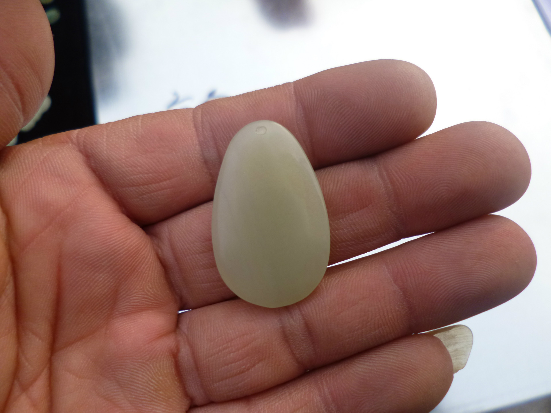 玉器批发和田玉昆仑玉青白玉观音佛挂件吊坠a9999