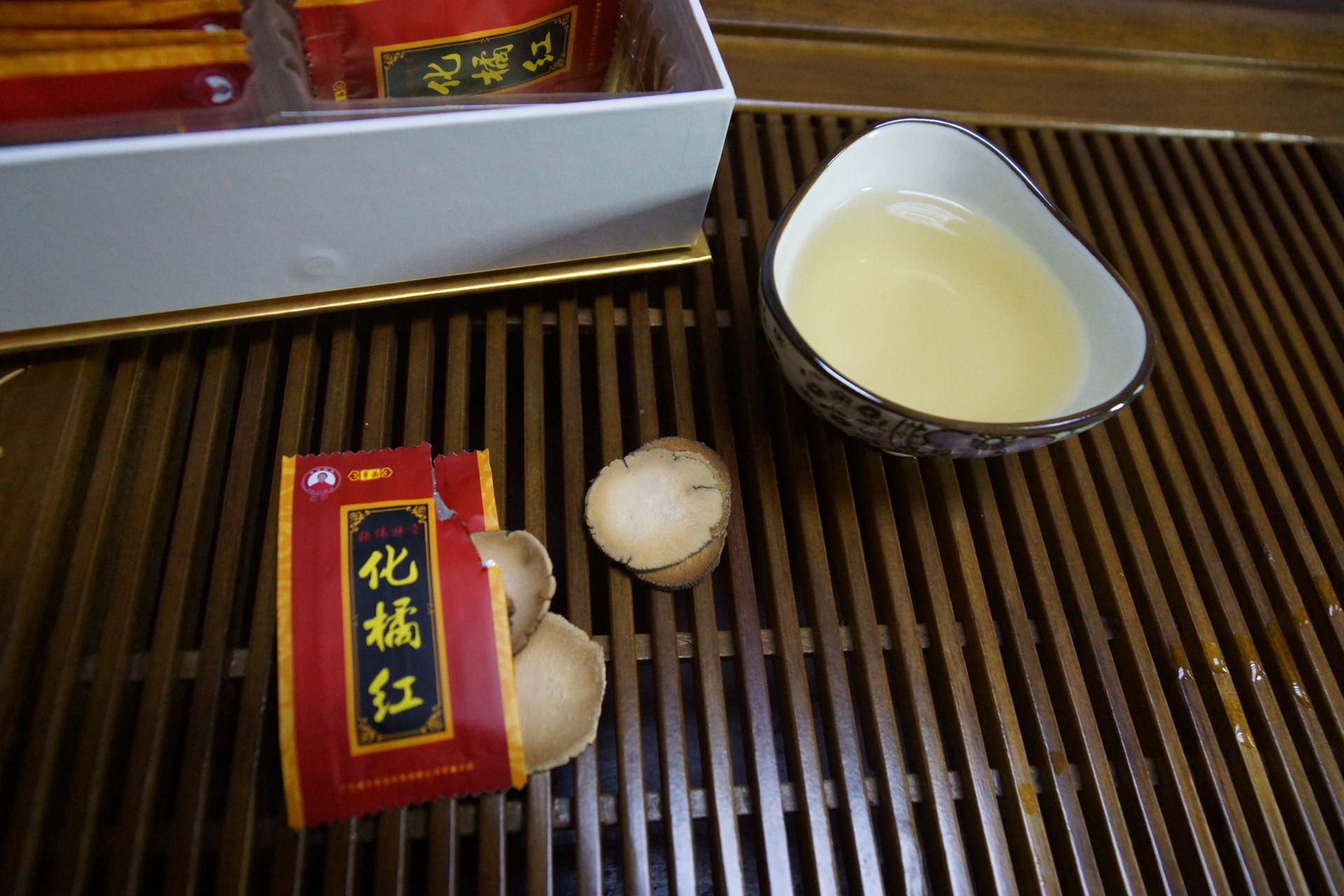 止咳化痰神效 对抗雾霾 润肺养生化橘红饮片