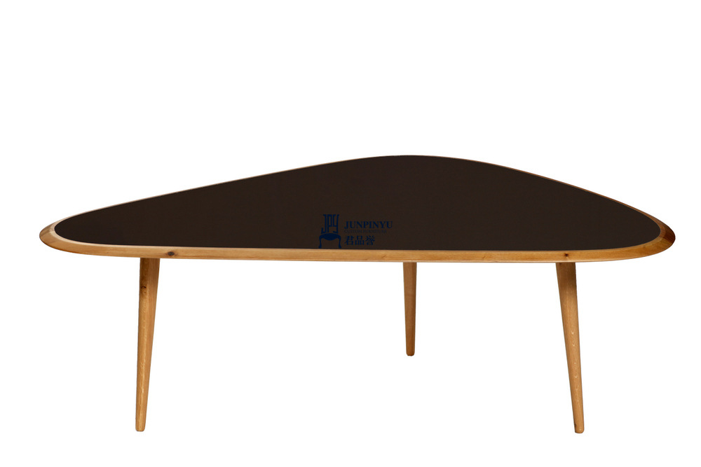 创意三角形板式茶几 适用于酒店客房 多种颜色可供选择