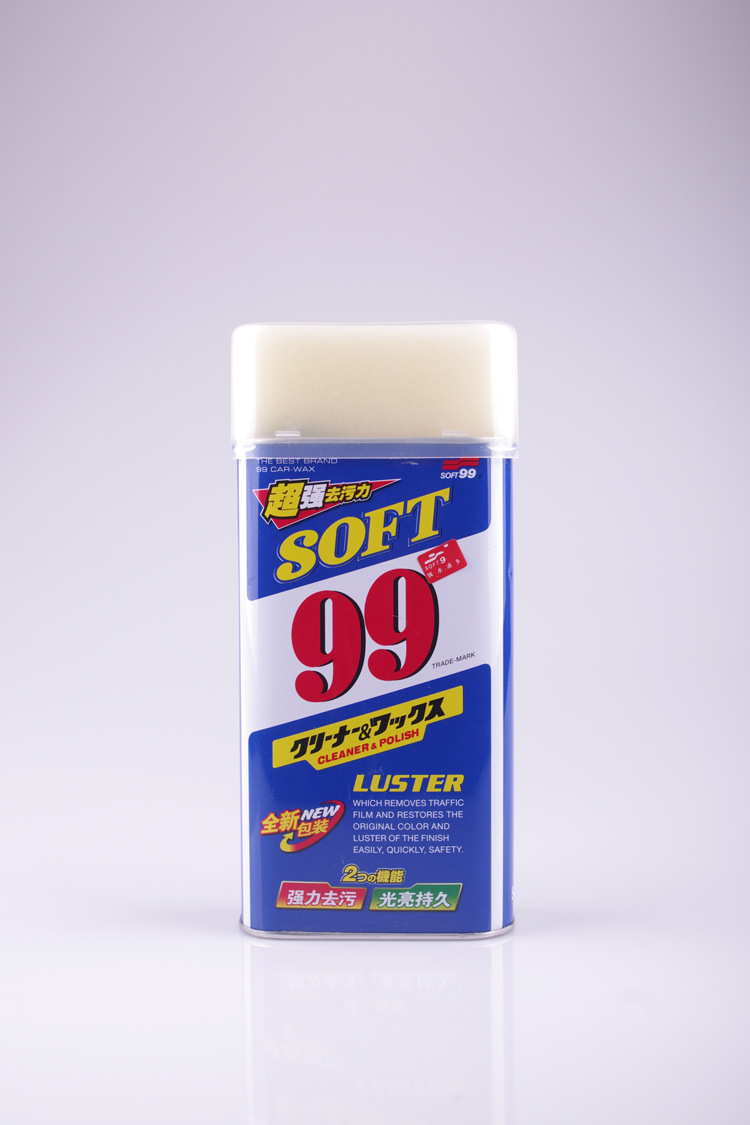 正品soft99 去污蜡 光辉水蜡 超强去污水蜡 99水蜡 汽车蜡 抛光蜡