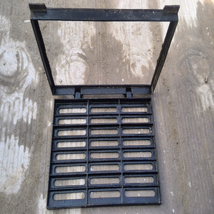 厂家直销球墨铸铁雨水口 箅子 球墨铸铁井盖750*450 雨水检查口