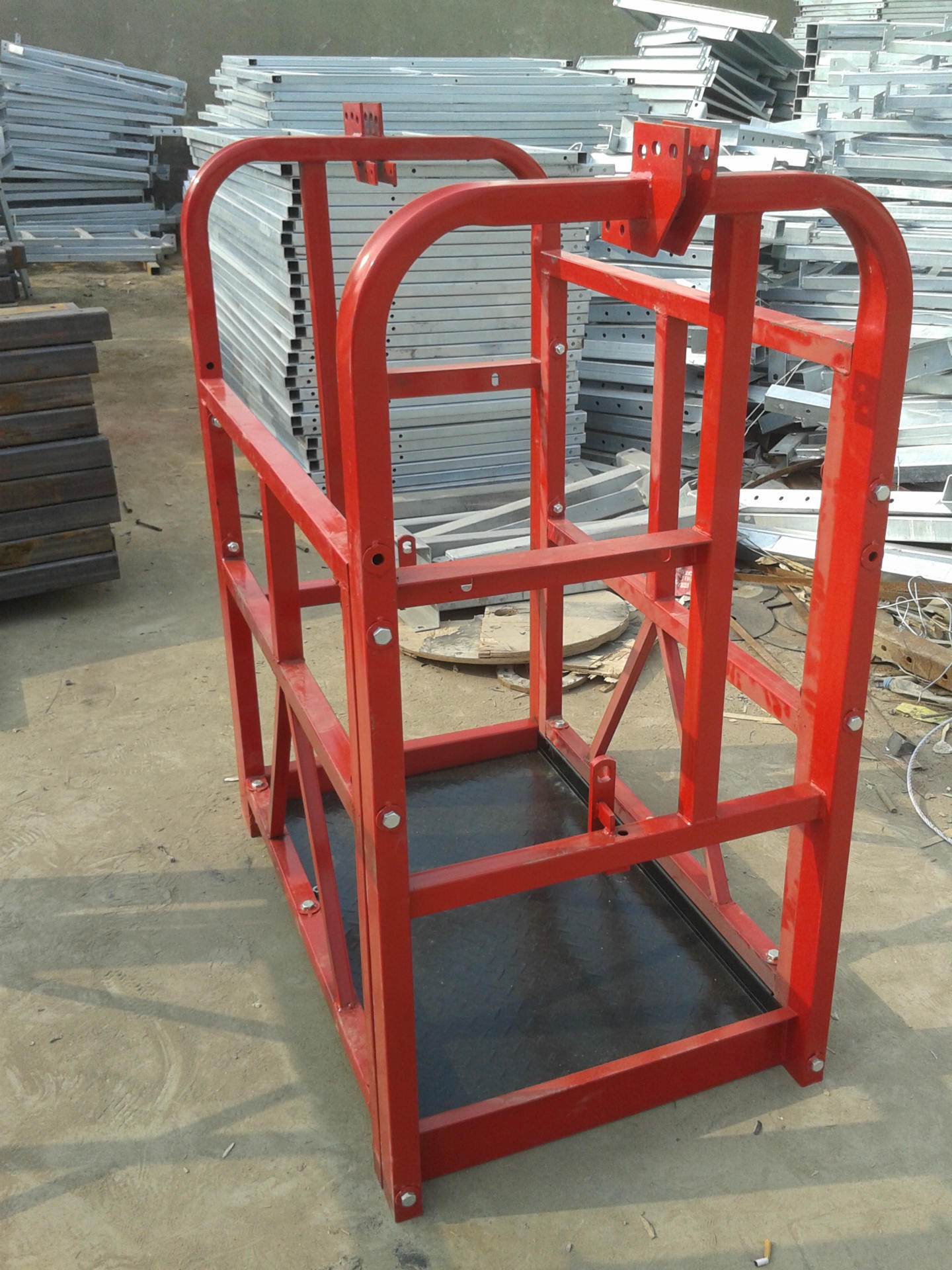 小壁虎建筑机械电动吊篮 630喷涂 高空作业吊篮 保险保额200万